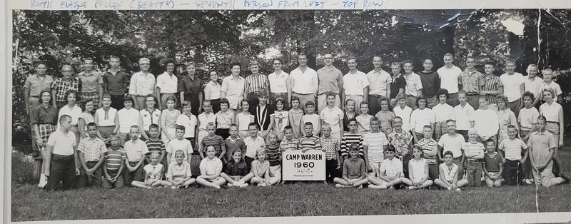 Camp Warren - Vintage Photo From Alonzo Beatty